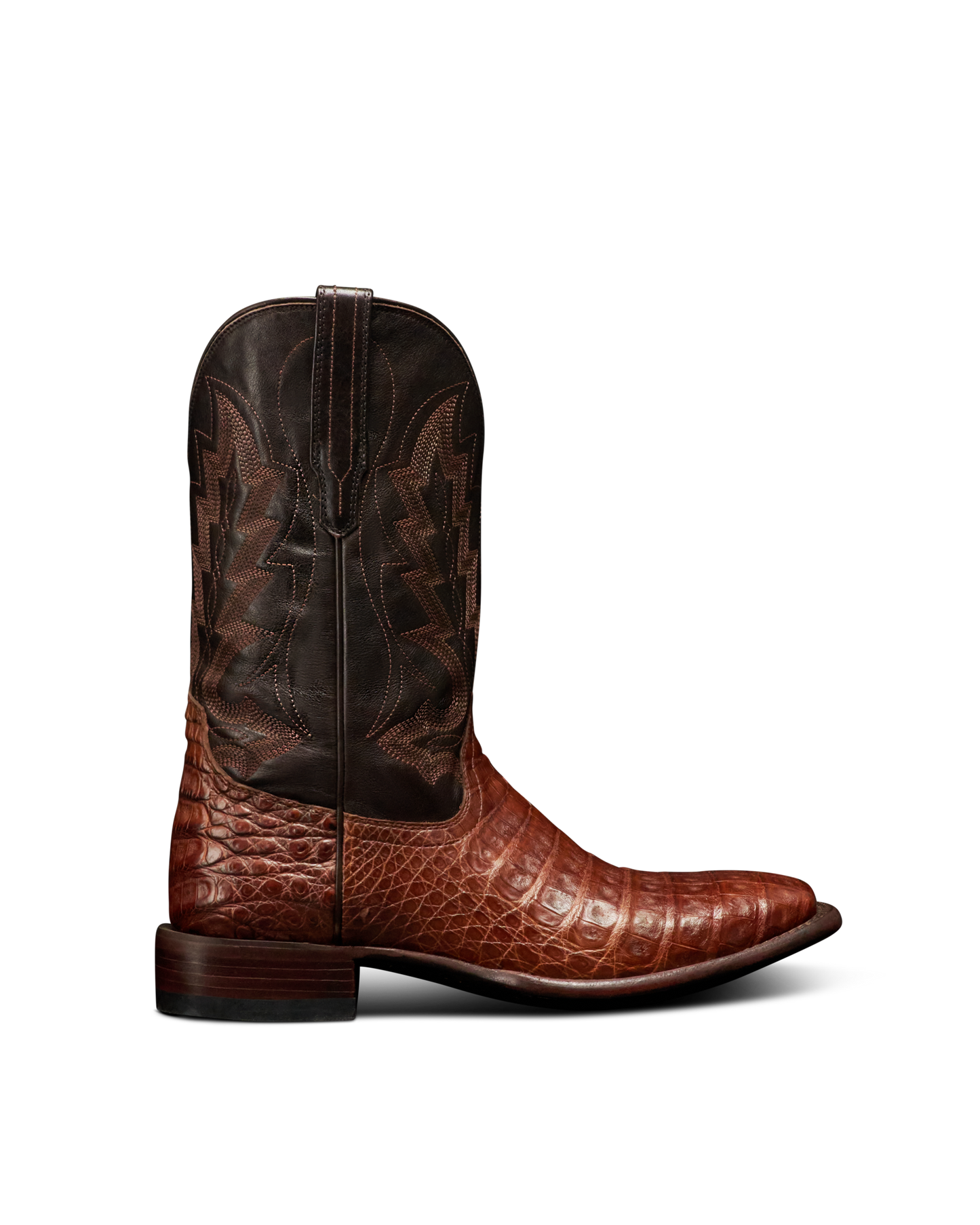 Tecovas William Cowboy Boots - Dark Pecan