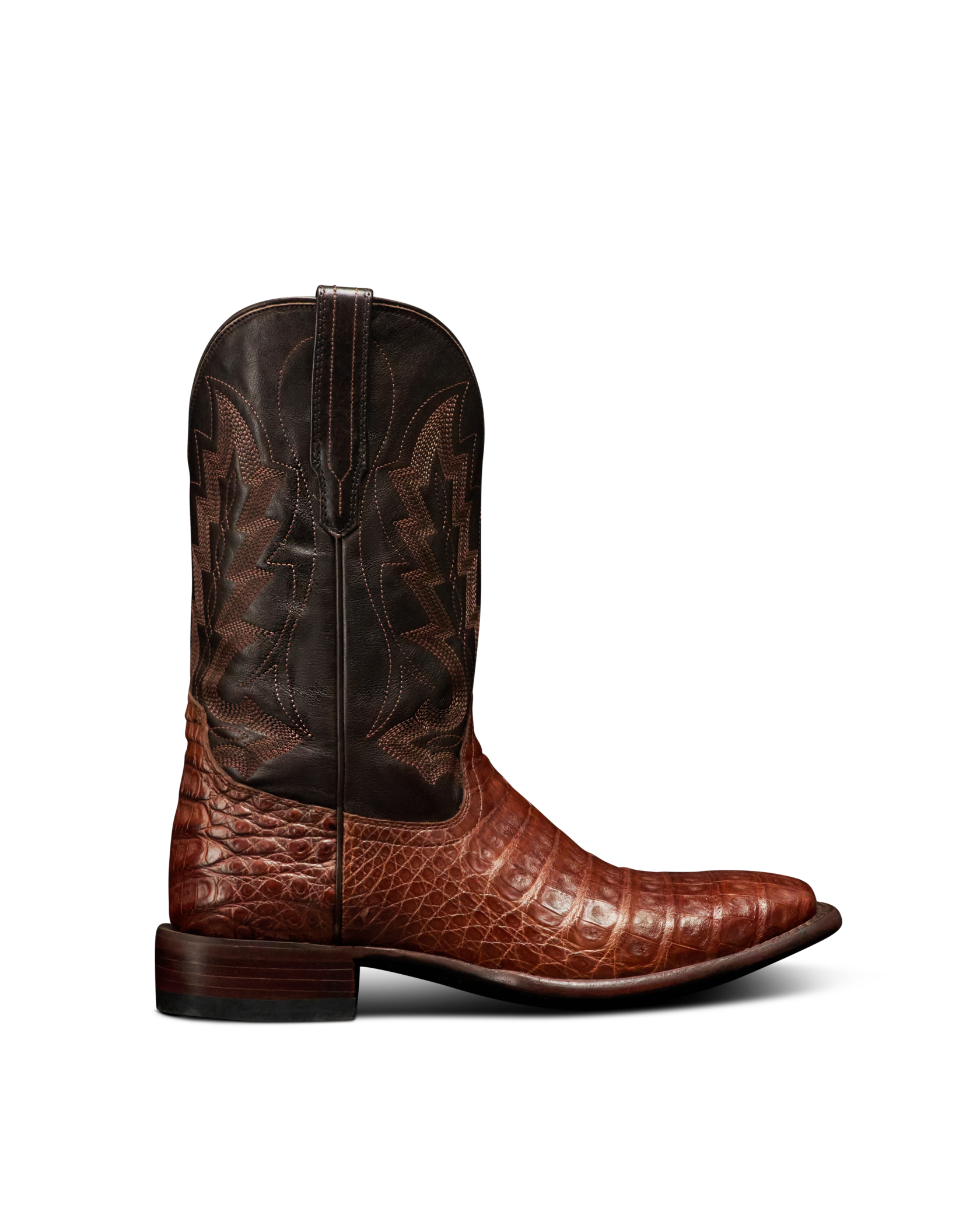 Tecovas William Cowboy Boots - Dark Pecan