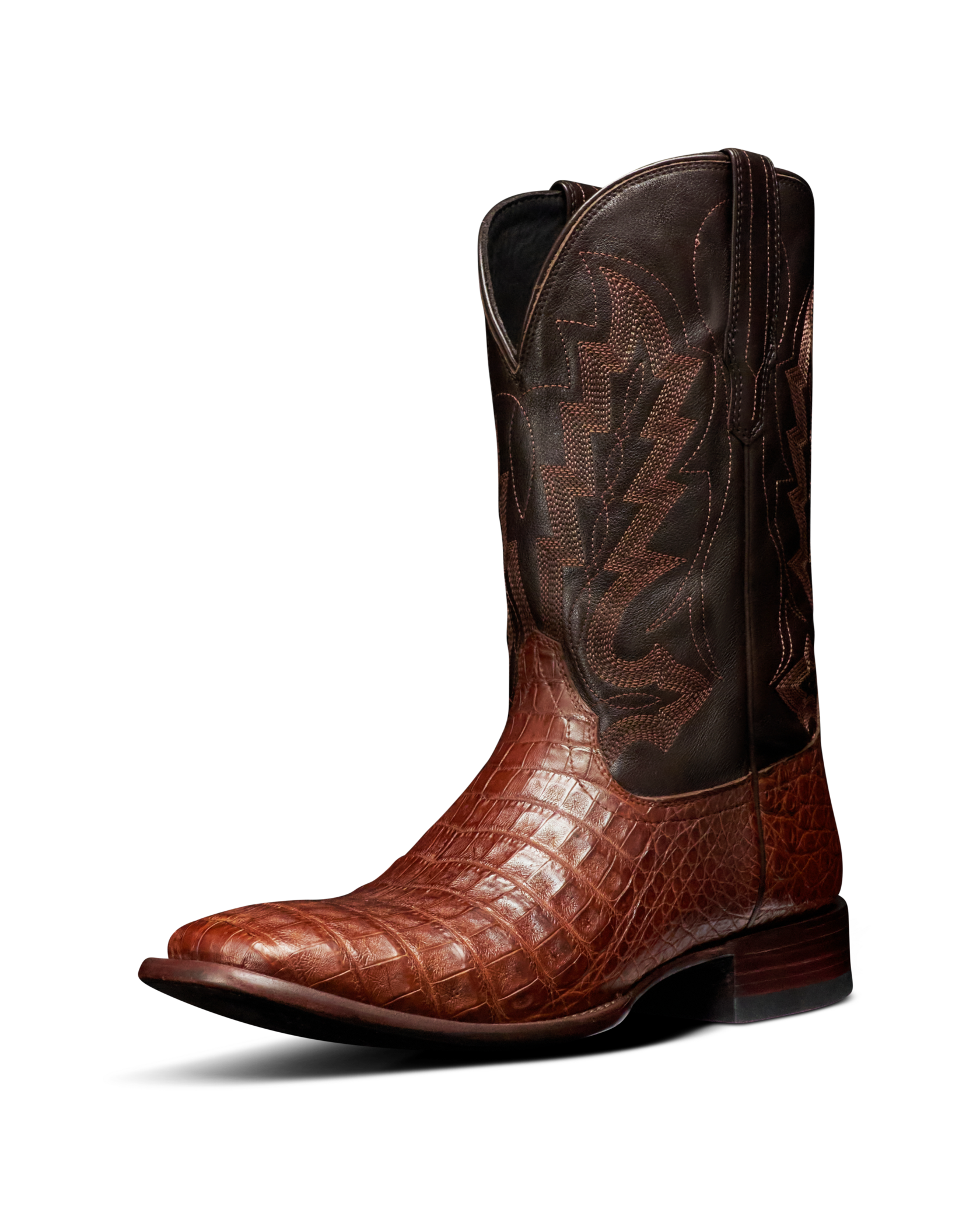 Tecovas William Cowboy Boots - Dark Pecan