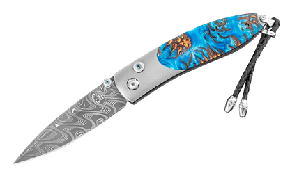 William Henry Blue Pine Pocket Knife