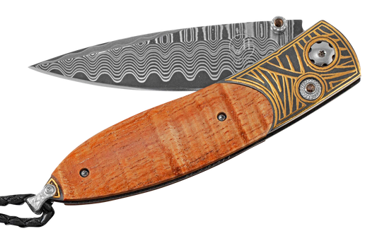 William Henry Monarch Sea Grass Pocket Knife