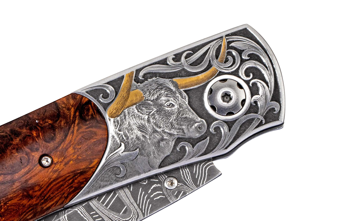 William Henry Spearpoint Longhorn II Pocket Knife