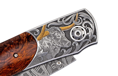 William Henry Spearpoint Longhorn II Pocket Knife