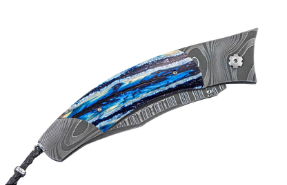 William Henry Blue Wave Pocket Knife