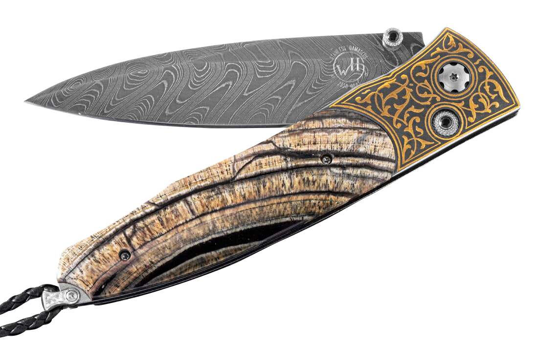 William Henry Gentac Golden Eye Pocket Knife