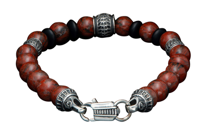 William Henry Red Jasper Bracelet