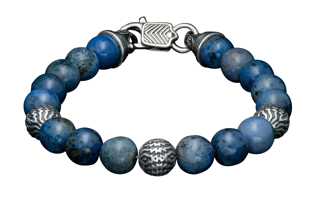 William Henry Seaside Dumortierite Bracelet