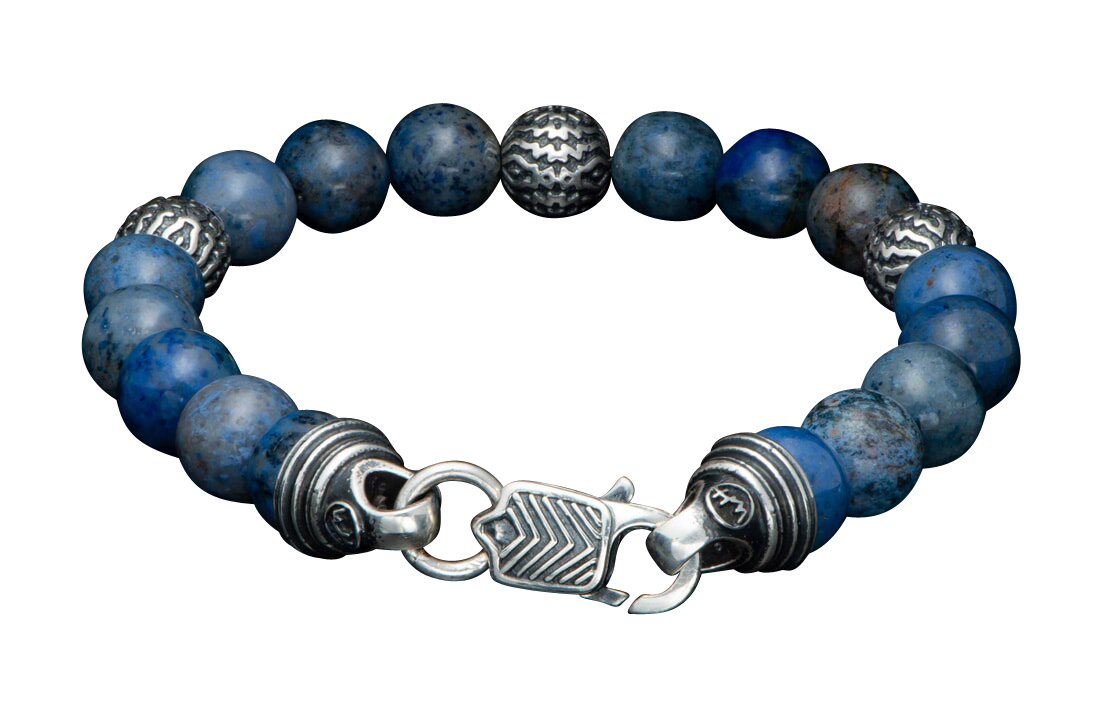 William Henry Seaside Dumortierite Bracelet