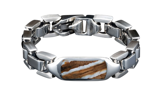 William Henry Mammoth Identity Bracelet