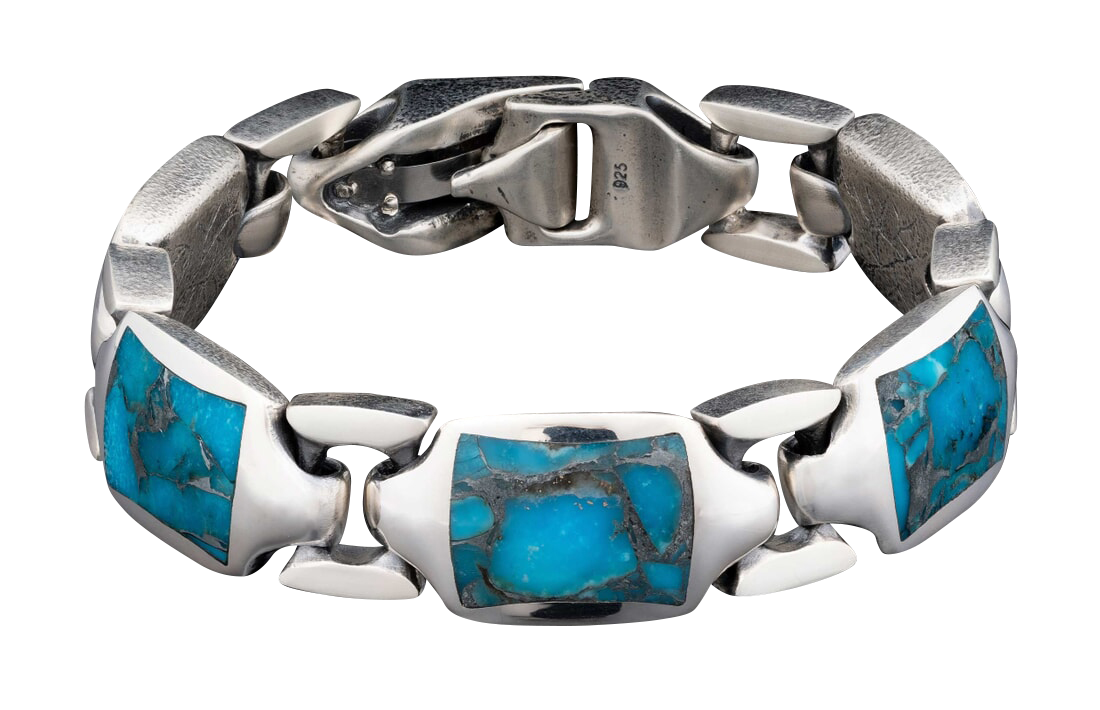 William Henry Turquoise Retro Bracelet