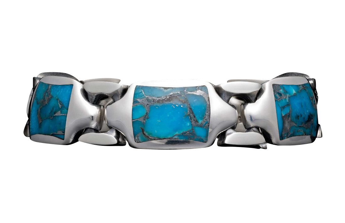 William Henry Turquoise Retro Bracelet