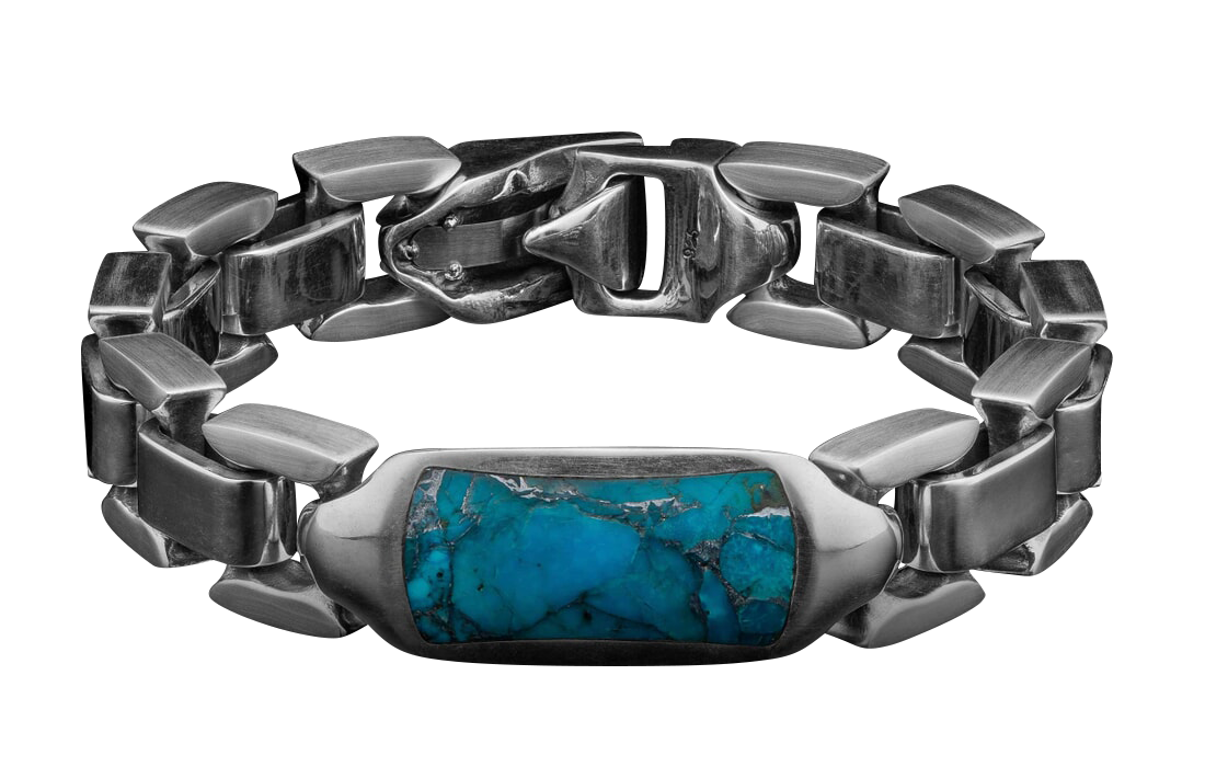 William Henry Turquoise Identity Bracelet