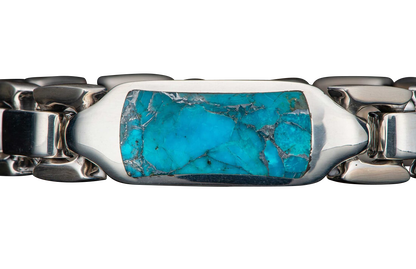 William Henry Turquoise Identity Bracelet