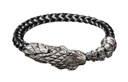 William Henry Full Circle Snake Bracelet