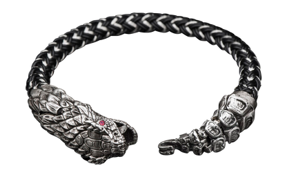 William Henry Full Circle Snake Bracelet