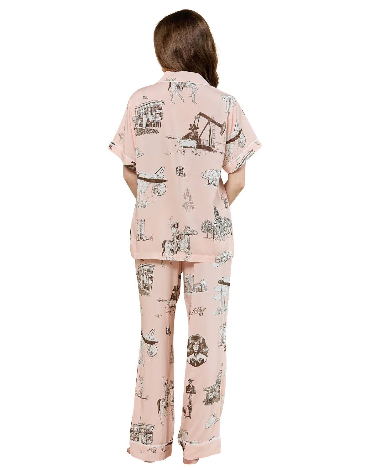 Katie Kime Texas Toile PJ Set