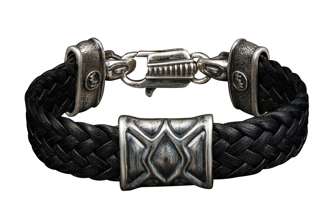 William Henry Black Rhomb Bracelet