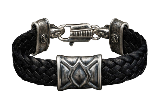 William Henry Black Rhomb Bracelet