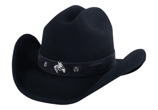 Bullhide Horsing Around Kids Cowboy Hat - Black