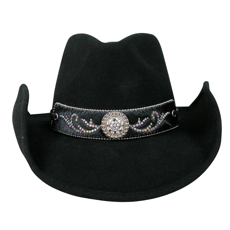 Bullhide Hangin' Out Felt Cowboy Hat - Black