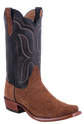 Rios of Mercedes Men's Carpincho Cowboy Boots - Rust