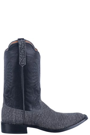 Rios of Mercedes Men's Elephant Milan Cowboy Boots - Granite
