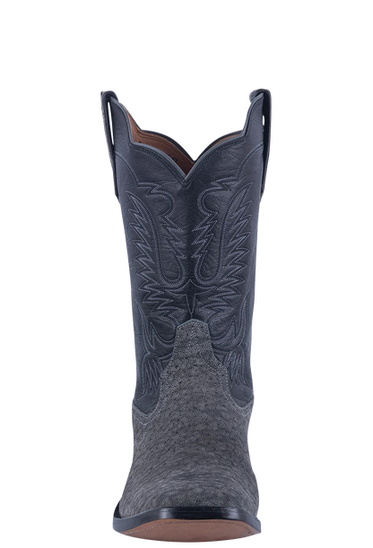 Rios of Mercedes Men's Elephant Milan Cowboy Boots - Granite