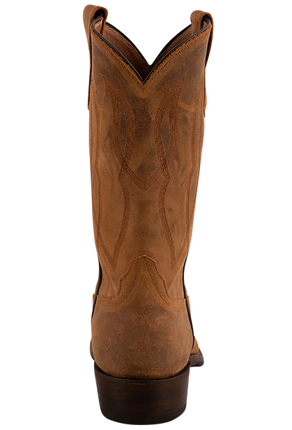 Rios of Mercedes Men's Kudu Antelope Cowboy Boots - Light Brown