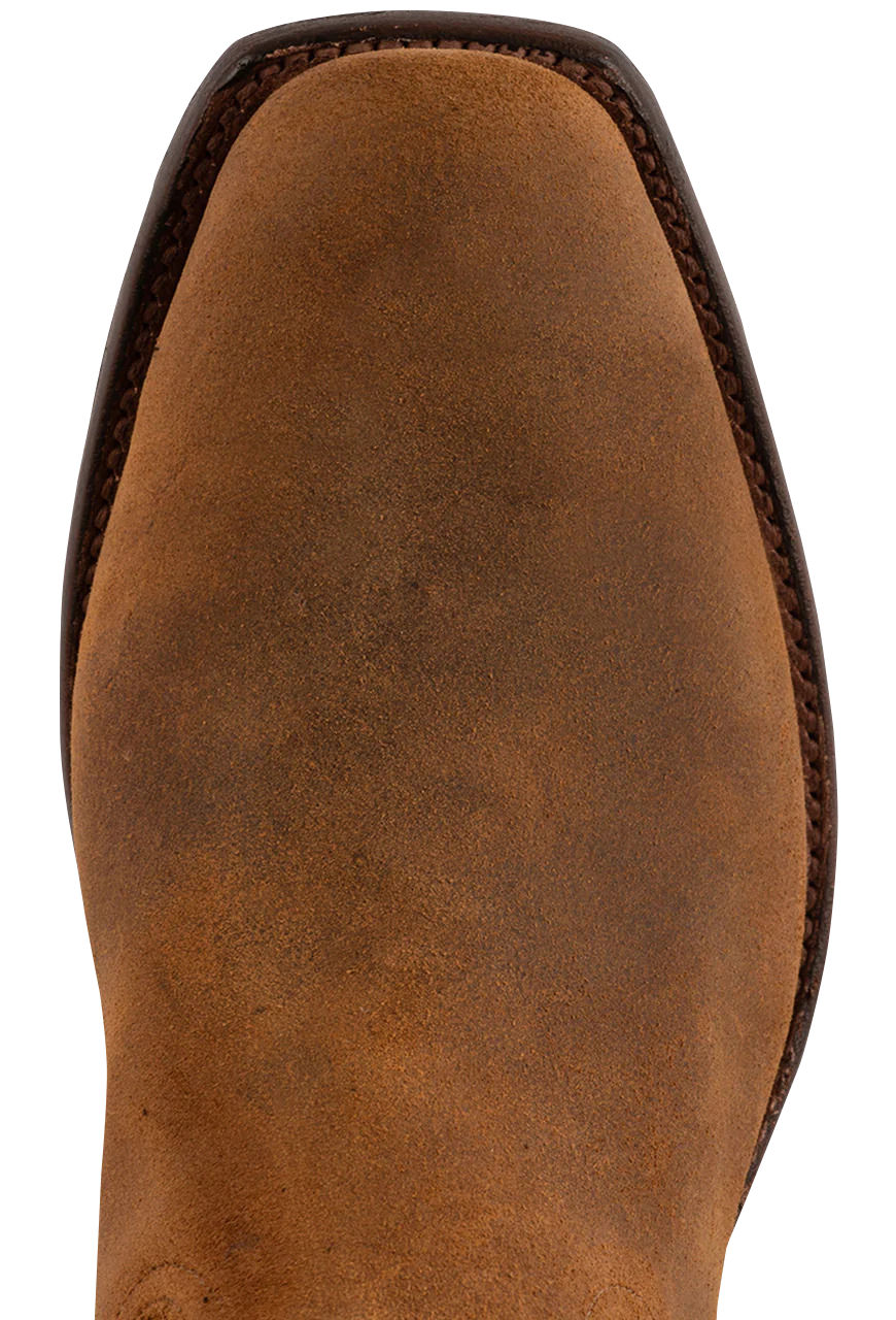 Rios of Mercedes Men's Kudu Antelope Cowboy Boots - Light Brown