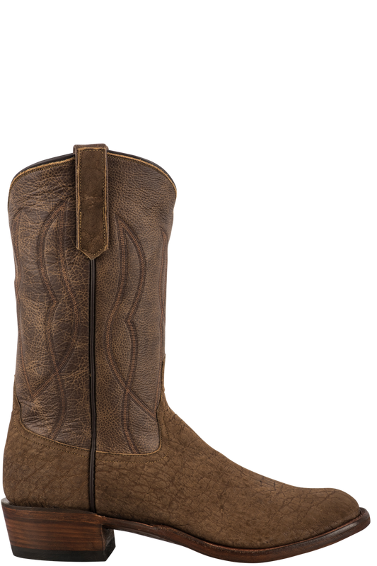 Rios of Mercedes Men's Buffed Elephant Boots - Tan