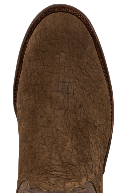 Rios of Mercedes Men's Buffed Elephant Boots - Tan