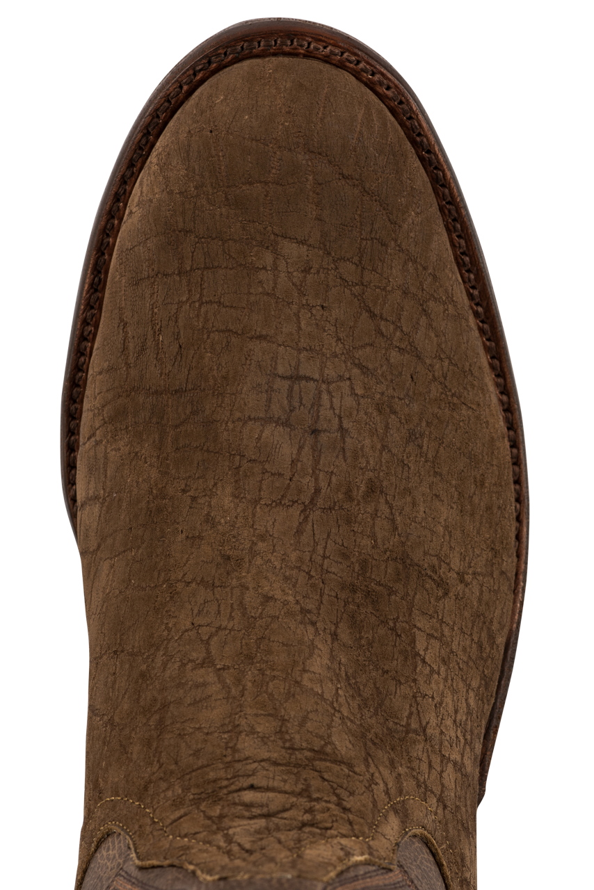 Rios of Mercedes Men's Buffed Elephant Boots - Tan