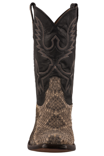 Rios of Mercedes Eastern Rattlesnake Cowboy Boots - Natural