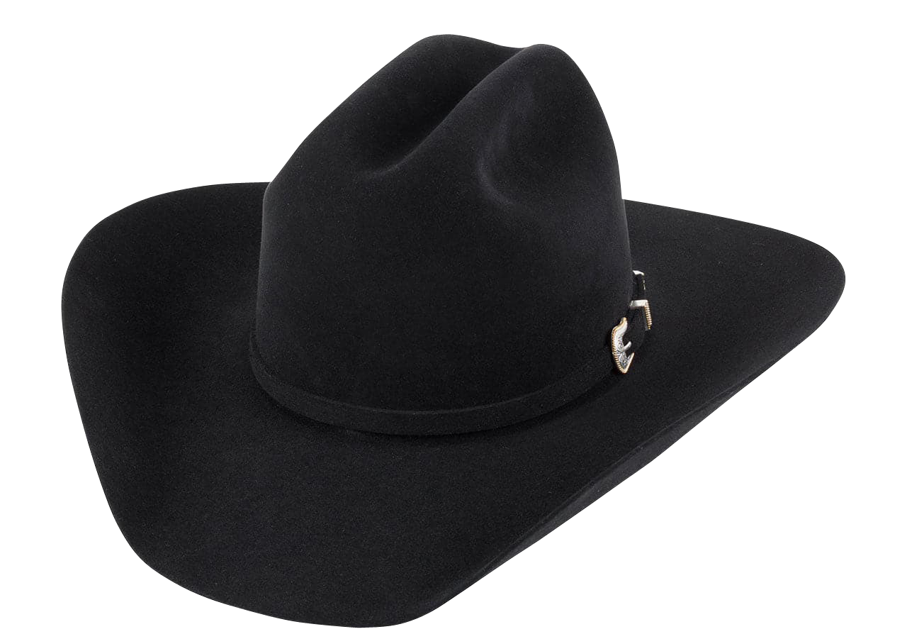 American Hat Co. 10X Black Felt Cowboy Hat