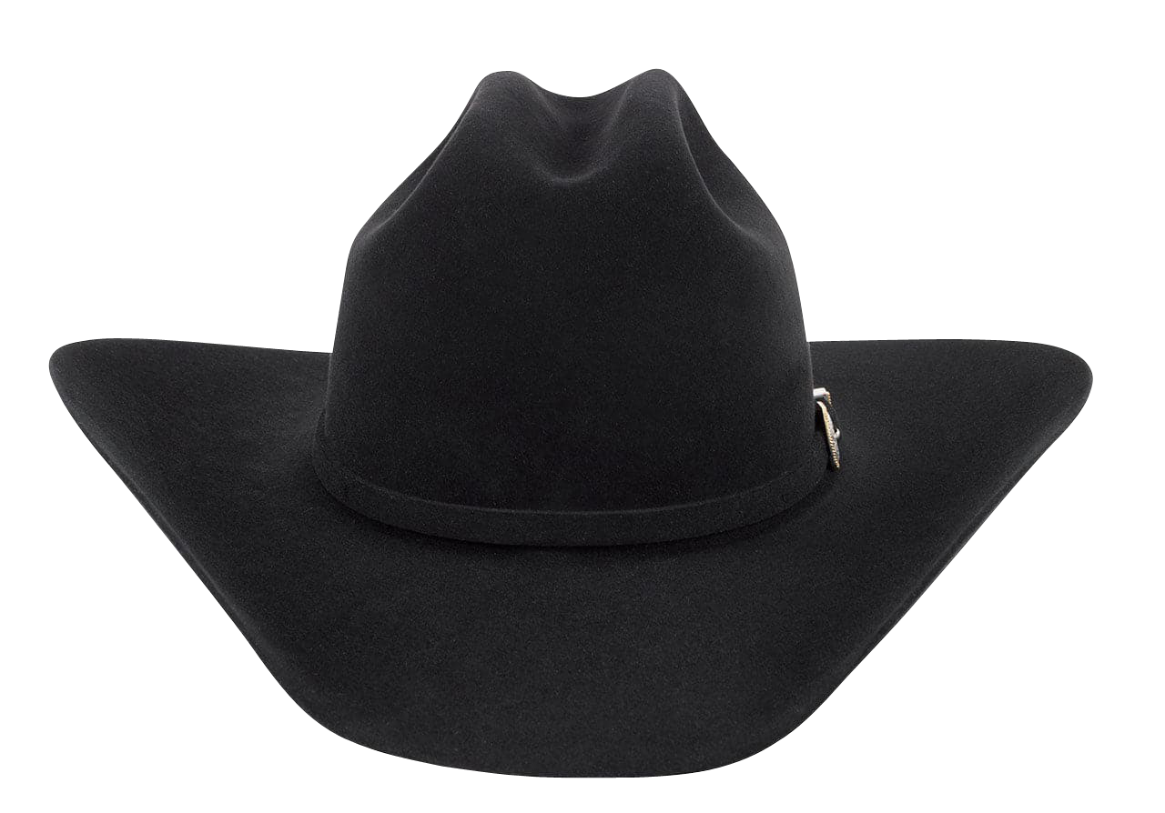 American Hat Co. 10X Black Felt Cowboy Hat