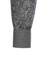 Stetson Men's Paisley Print Pearl Snap Shirt - Silver