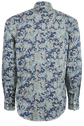 Stetson Men's Paisley Pearl Snap Shirt - Blue Marine