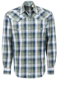 Stetson Men's Lucky Diamond Pearl Snap Shirt - Green