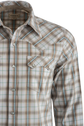 Stetson Plaid Western Long Sleeve Pearl Snap Shirt - Rugged