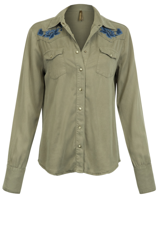 Stetson Women's Boyfriend Shirt