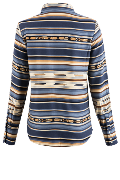 Stetson Women's Indigo Serape Western Top