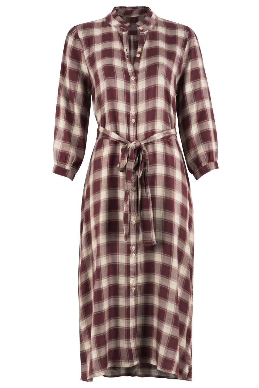Stetson Women's Gaucho Plaid Prairie Shirt Dress