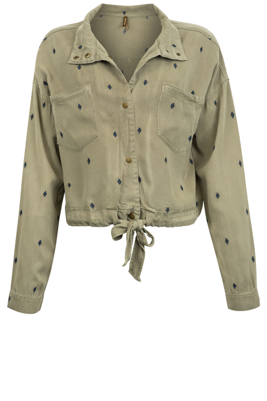 Stetson Women's Olive Denim Jacket