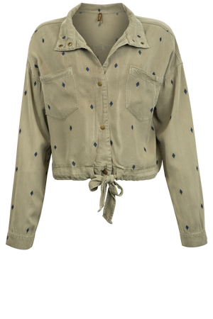 Stetson Women's Olive Denim Jacket