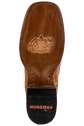 Stetson Men's Goat Handtooled Cowboy Boots - Tan & Blue