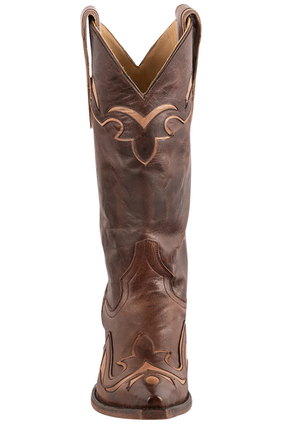 Stetson Women's Goat with Double Wing Cowgirl Boots - Brown