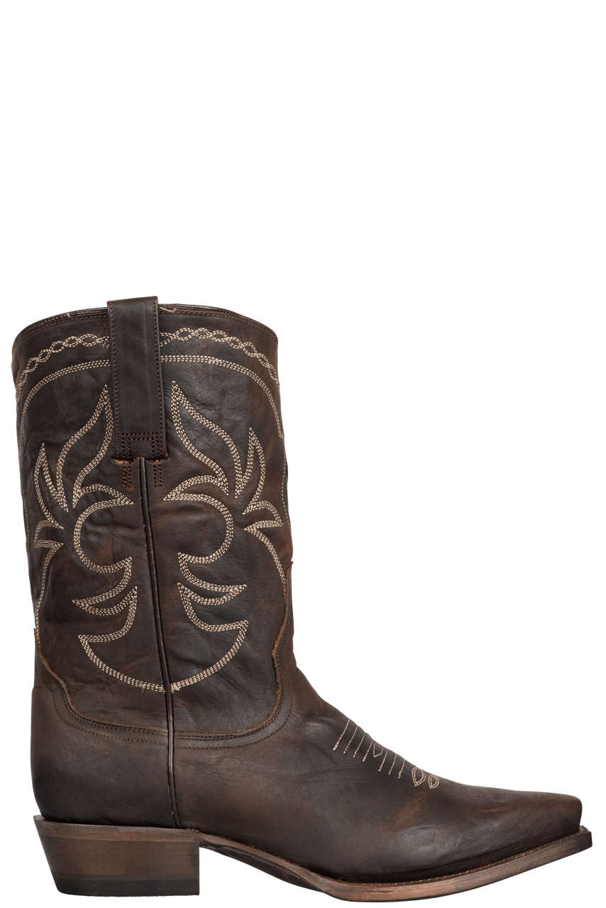 Stetson Women's Calf Leather Cowgirl Boots - Brown
