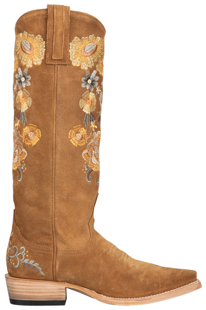 Stetson Women's Blooming Beauty Cowgirl Boots - Tan