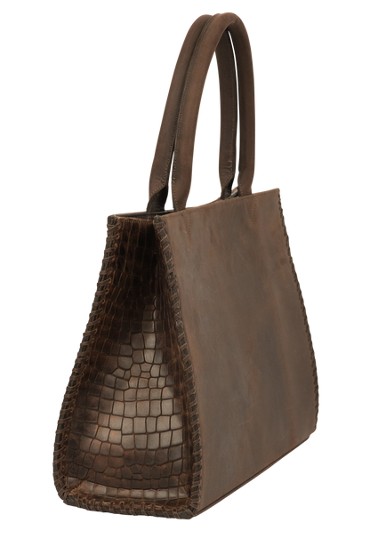 Juan Antonio Italian Leather Handbag