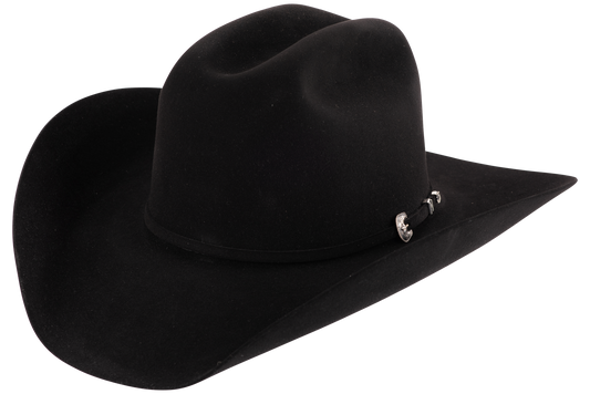 American Hat Co. 200X Black Felt Cowboy Hat